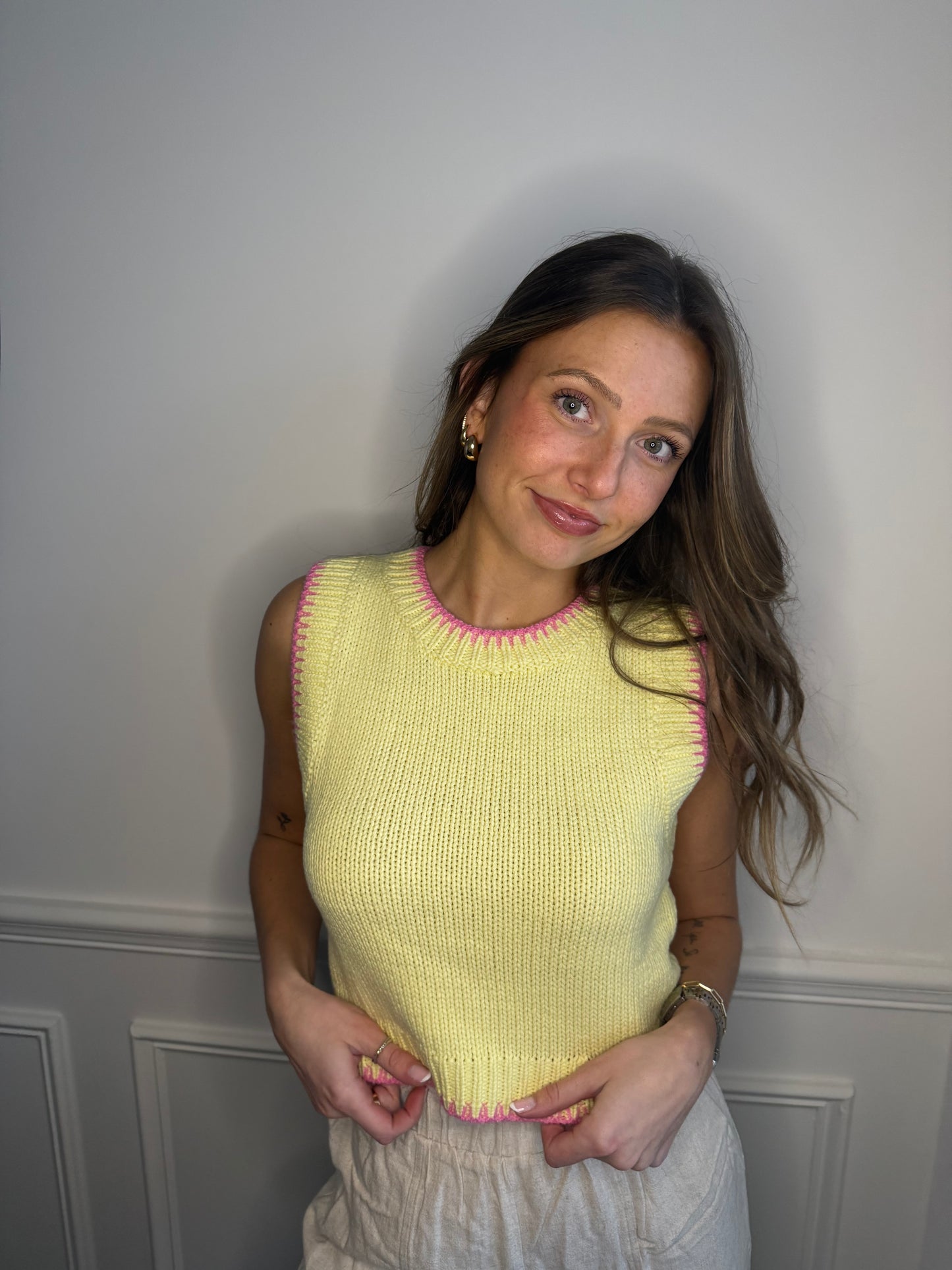 Lola Knit Sweater Vest