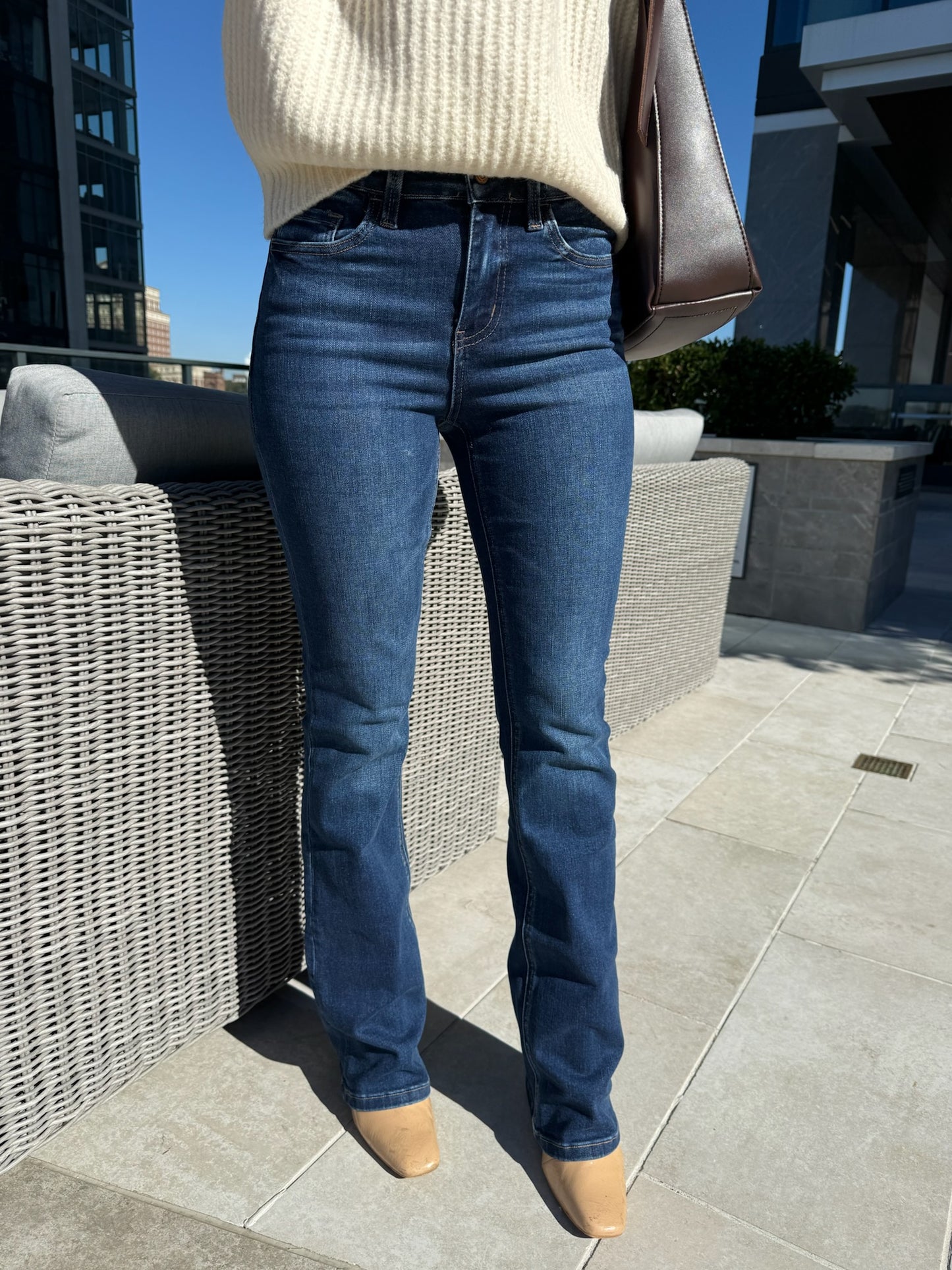 Dark Wash Bootcut Jean