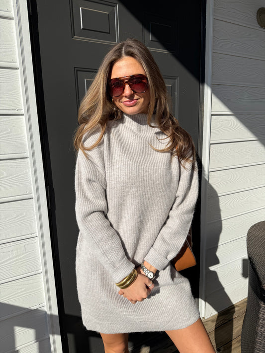 Stone Cold Sweater Dress