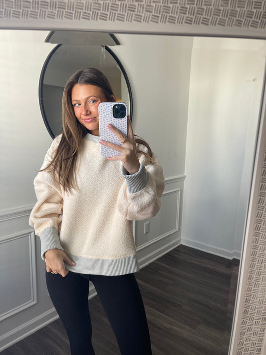 Oh Sheep Sherpa Crewneck